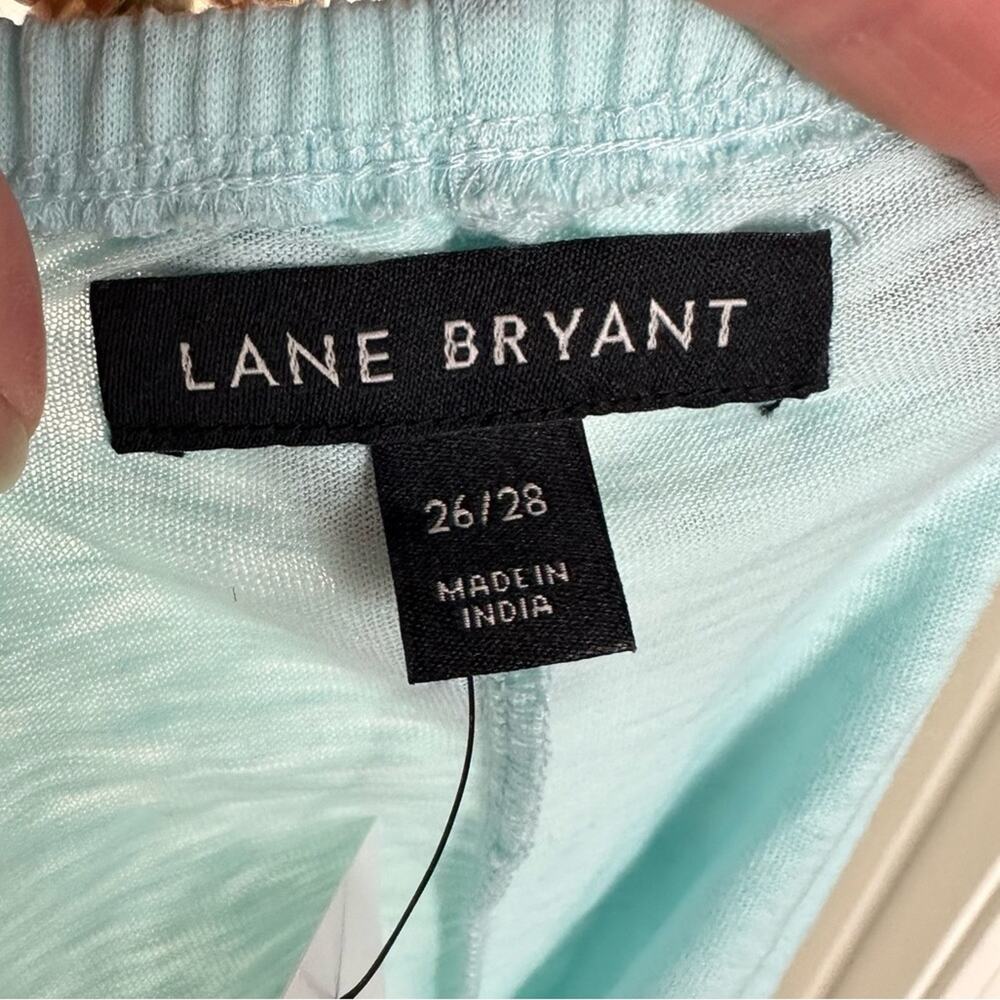 Lane Bryant Classic Square Neck Embroidered Peplum Tank Top Shirt Size 26/28 NWT - Picture 8 of 11